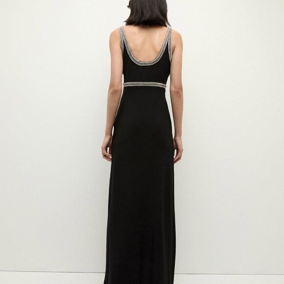 Flores Bead-Trim Maxi Dress - Picture 4 of 4